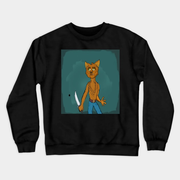 beast Crewneck Sweatshirt by wizard